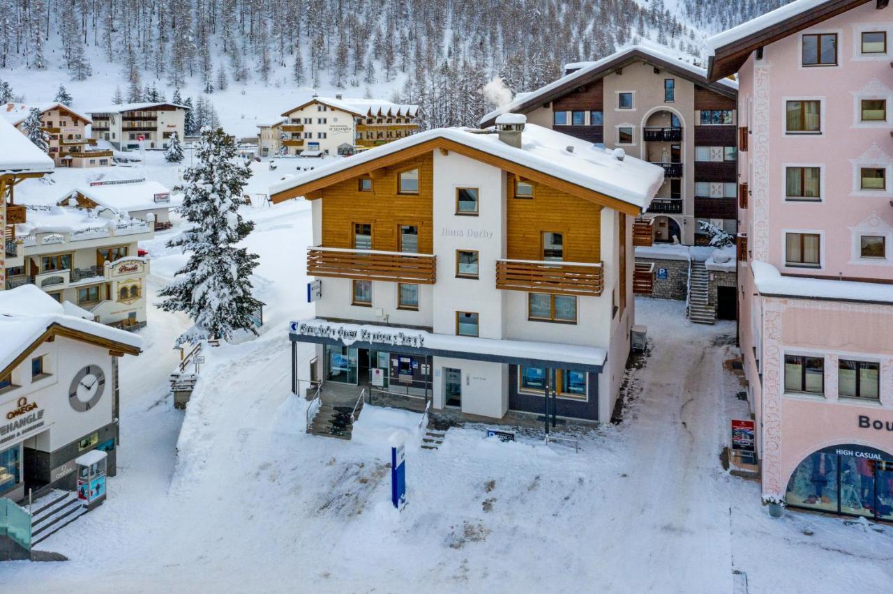 Haus Derby Daire Samnaun Dış mekan fotoğraf