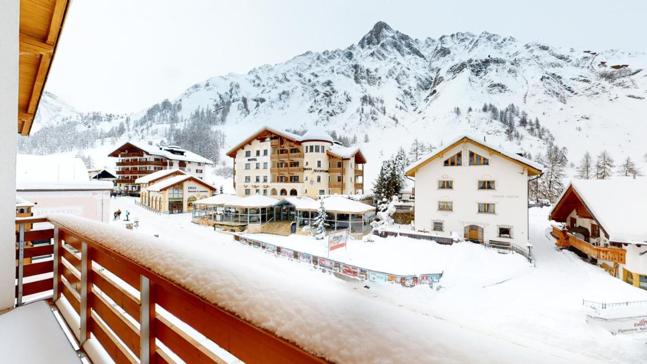 Haus Derby Daire Samnaun Dış mekan fotoğraf